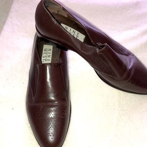 Nine West beautiful brown women’s shoe Sz 10